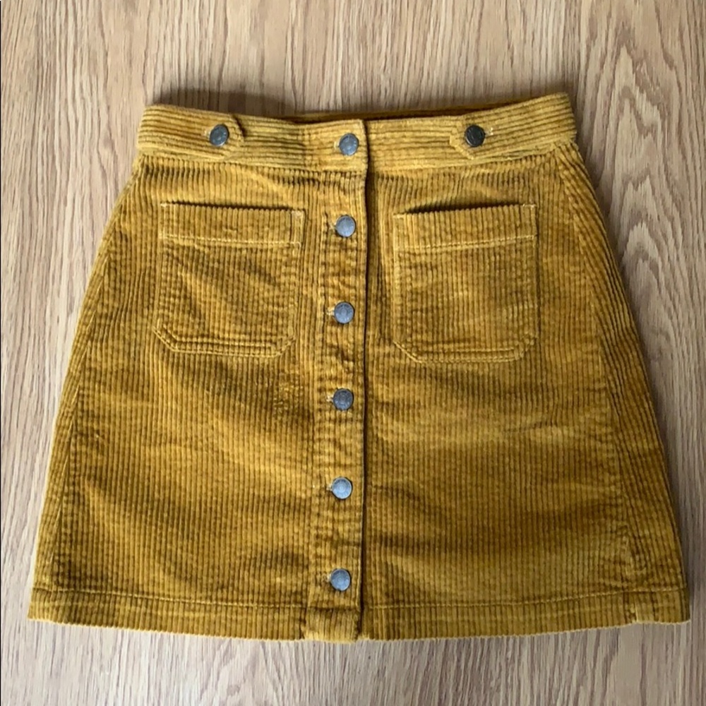 Madewell Corduroy Skirt